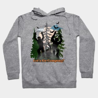 Let's Go Camping Halloween Horror Hoodie